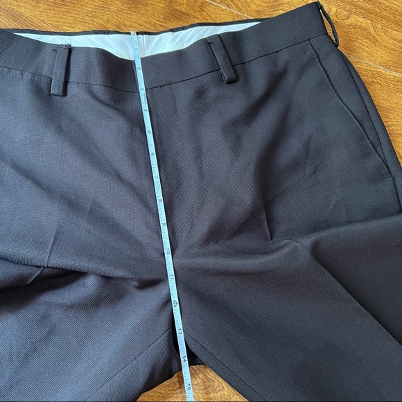 LOUIS RAPHAEL Rasso Dark Gray Formal Dress Pants Mens size 34 - Picture 7 of 10